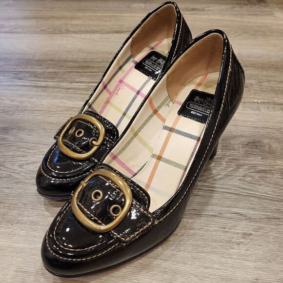 Coach Buckle Pumps - Picture 1 of 11